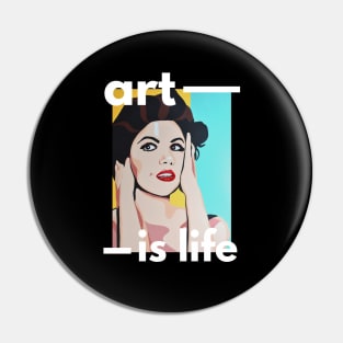 popart bad hair day Pin