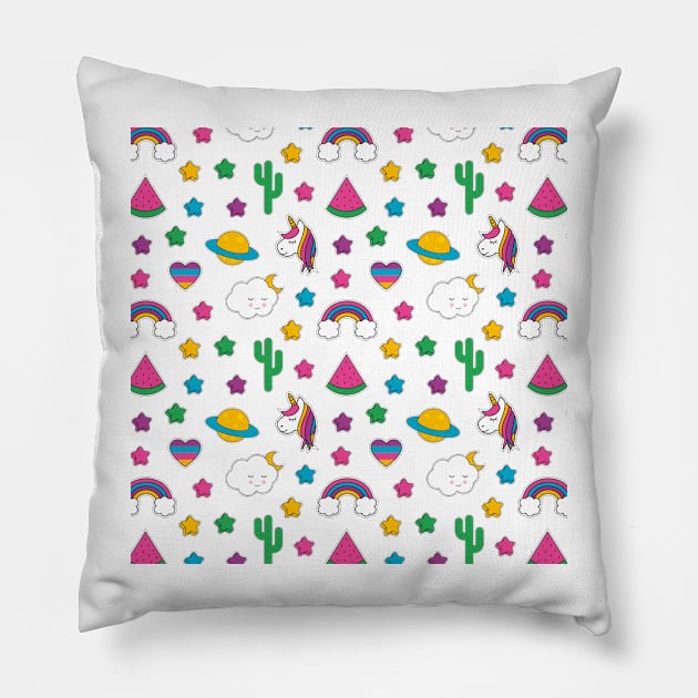 Cute Pattern Pillow by designgoodstore_2