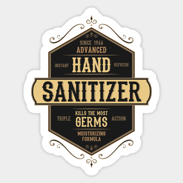 Vintage Hand Sanitizer - Hand Sanitizer Vintage Label ...