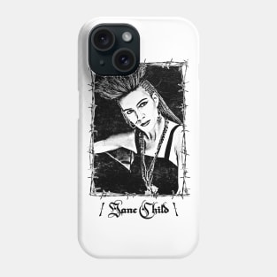 Jane Child /  Vintage Style Fan Design Phone Case