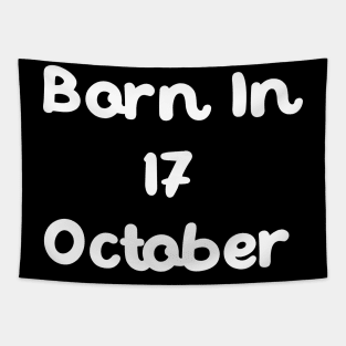 Born In 17 October Tapestry