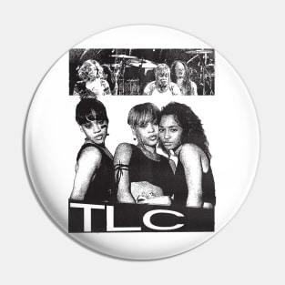 TLC rap 90s Pin