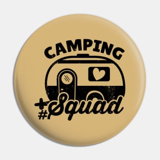 Camping Squad Pin