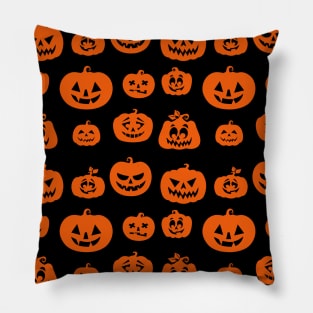 Jack O'lantern Pumpkin pattern Pillow