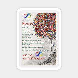 In This House, We Do Acceptance Magnet