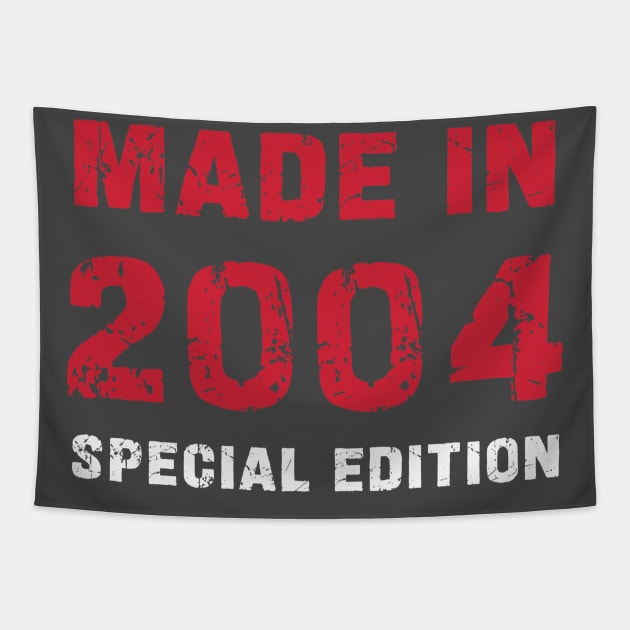 Made In 2004 - 19 Years of Happiness Tapestry by PreeTee 