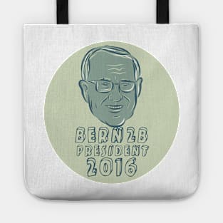 Bernie Sanders President 2016 Circle Tote