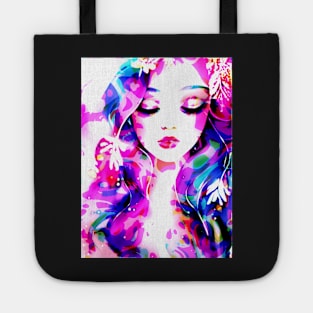 Graphic Pop Art Female Tote