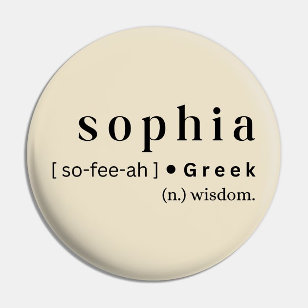 Sophia Pin by MajesticWords