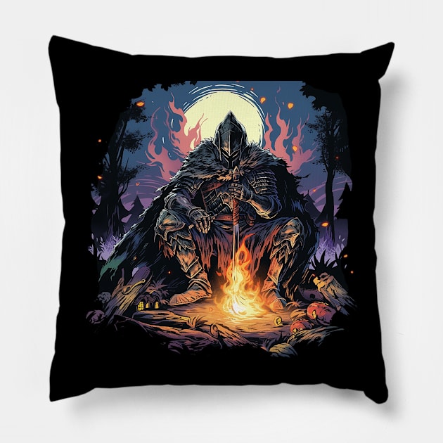 dark soul Pillow by dorapeterx