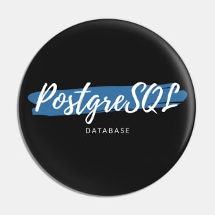 PostgreSQL Database Paint Smear Pin