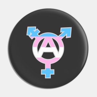 Anarcho-Transism Pin