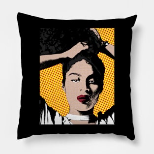 jessie reyez style pop art Pillow