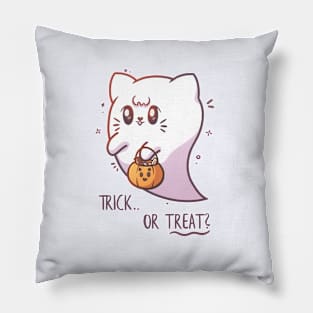 Spooky cat Pillow