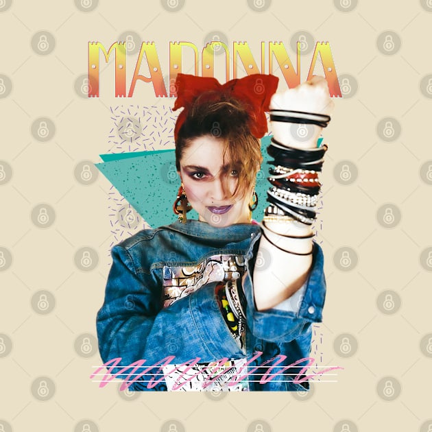 Madonna Strong Style 90s  Retro Aesthetic by Piomio