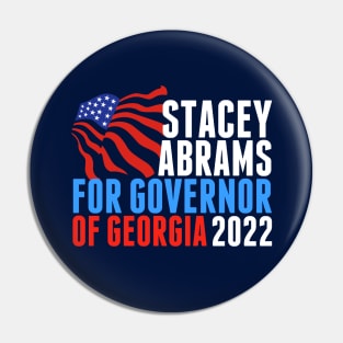 Stacey Abrams for Governor of Georgia Pin