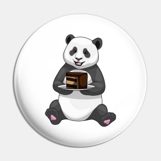 Panda Birthday Cake Pin