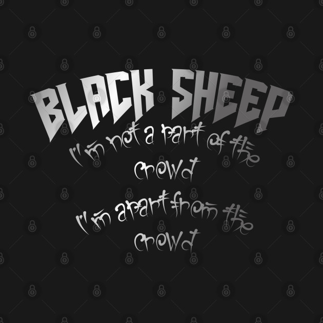 Disover Black sheep - Black Sheep - T-Shirt