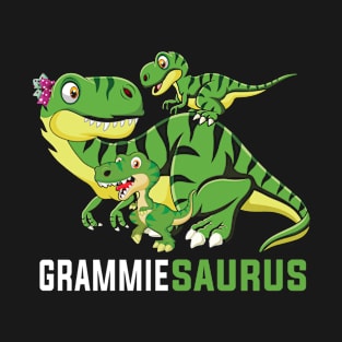 GRAMMIEsaurus Cute GRAMMIE Saurus Dinosaur Christmas T-Shirt