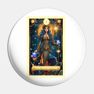 This is A beautiful design of The Magician Card From the Light Mermaid Tarot Deck. Pin