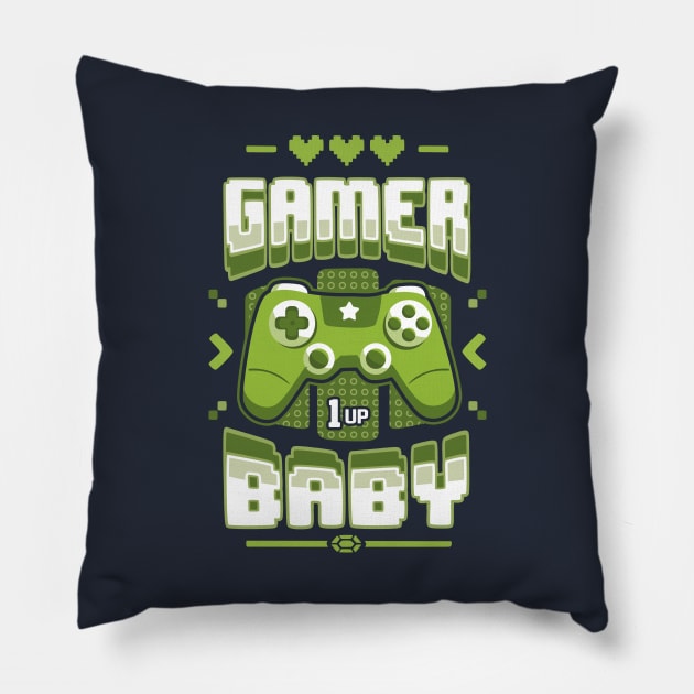 Gamer Baby Pillow by Olipop