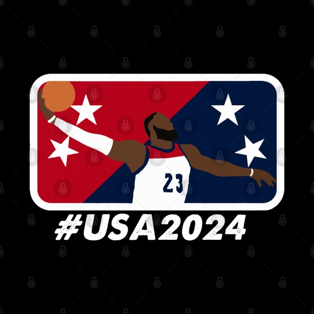 Olympics Basketball 2024 by Pixelwave