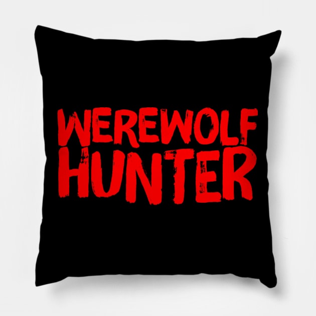 Werewolf Hunter Monster Bloodborne Hunter Pillow by ballhard