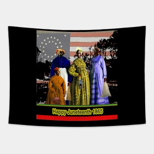 Happy Juneteenth Tapestry