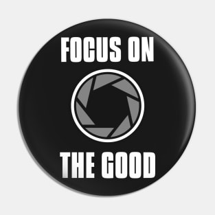 Focus on the good Camera Lens Design Pin