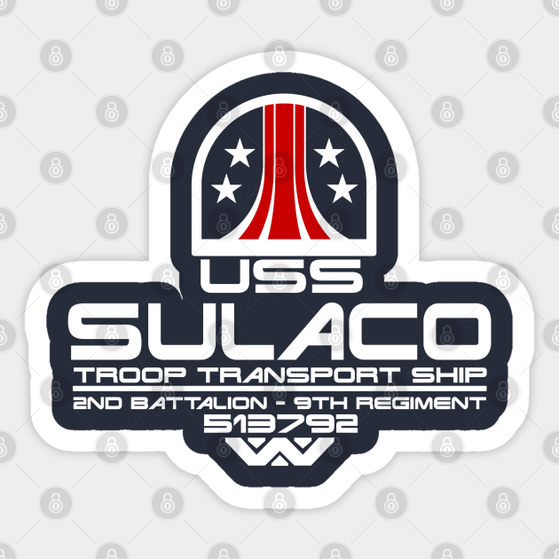 Sulaco - Sci Fi - Sticker