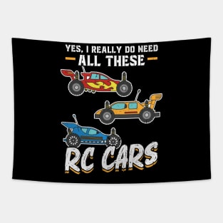 Yes, I really do need all these RC Cars Tapestry