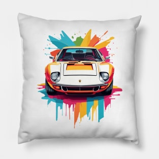 Lamborghini Miura Pillow