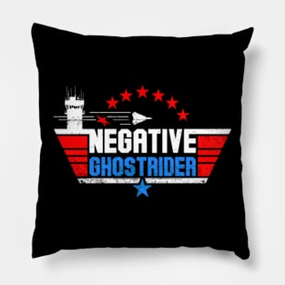 Negative Ghostrider The Pattern Is Full Pillow