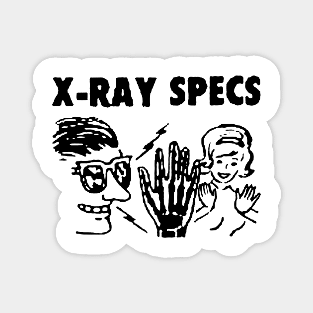 X-Ray Specs Vintage Comic Book ad Graphic Novelty 70s Magnet by AtomicMadhouse