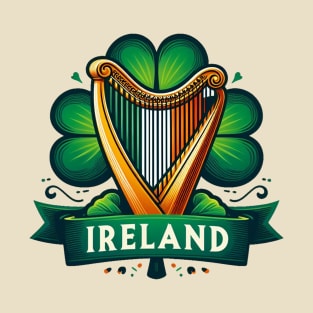 Irish Harp T-Shirt