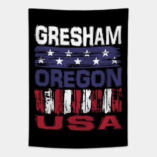 Gresham Orgeon USA T-Shirt Tapestry