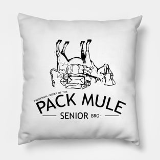 Pack Mule Senior Pillow