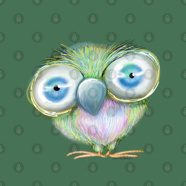 Burt the Big-Eyed Bird by cheriedirksen