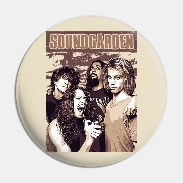 Soundgarden Pin by Degiab