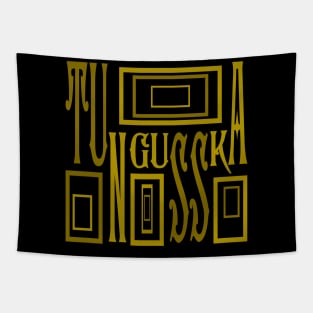 Unique Lettering T-Shirt Design Tapestry