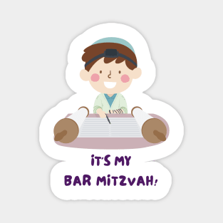 It's My Bar Mitzvah - Funny Yiddish Quotes Magnet