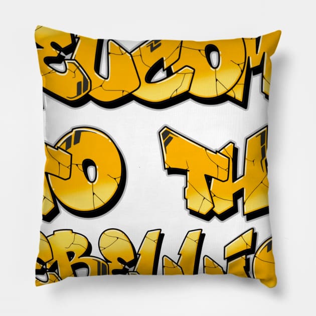welcome to the rebellion Pillow by Mima_SY