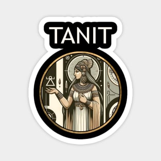 Tanit Carthaginian Goddess of the Moon Punic History Magnet