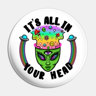 It’s all in your head Pin