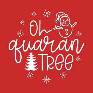 Oh Quaran Tree Funny 2020 Christmas Commemorative T-Shirt