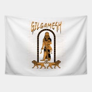 Gilgamesh Lion Tapestry