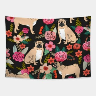 Cute doggy pattern mask Tapestry