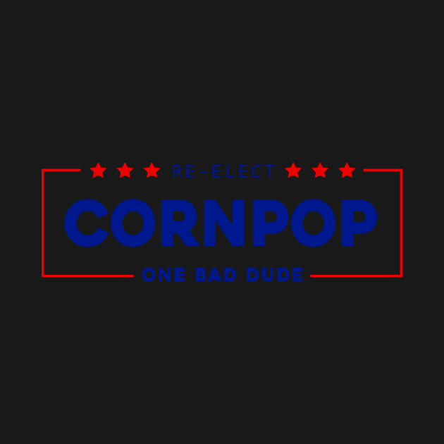 Re-Elect Cornpop One Bad Dude shirt Trump Mugshot 2023 by Sunoria