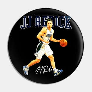 jj redick basketball vintage Pin