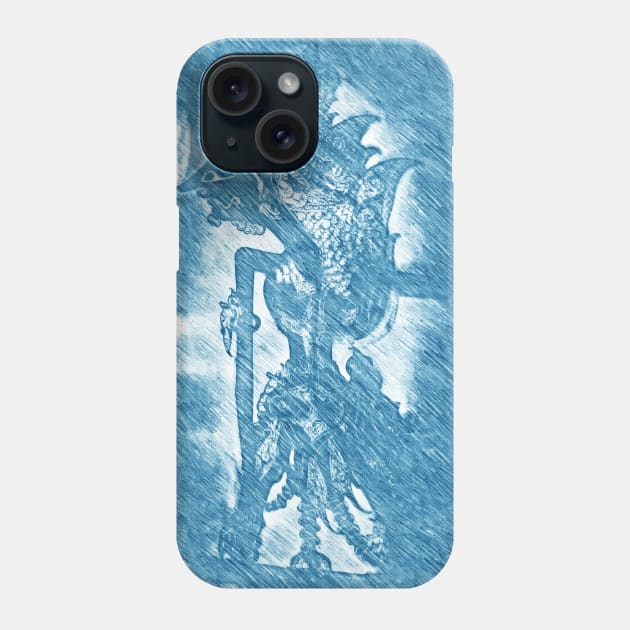 javanese wayang Phone Case by Banyu_Urip